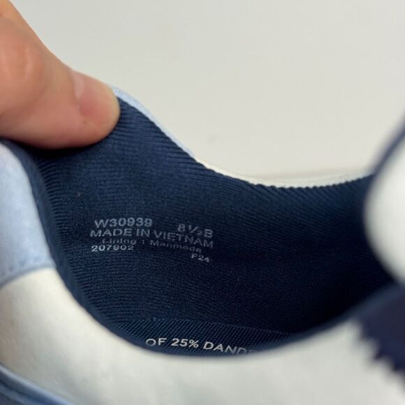 NWOB Cole Haan Generation ZERØGRAND II Court Sneakers - Ivory/Blue | Size 8.5 - Picture 11 of 11